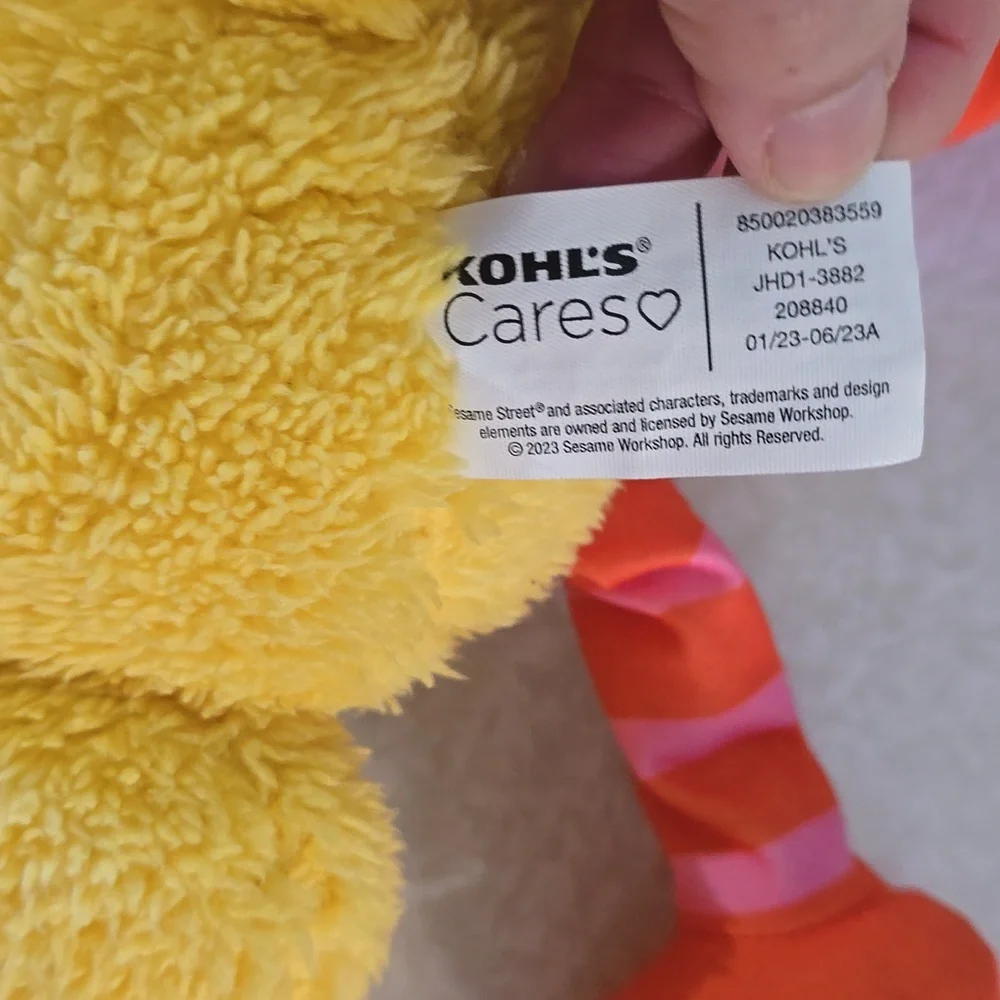 Sesame Street Big‎ bird Stuffed Animal From Kohls